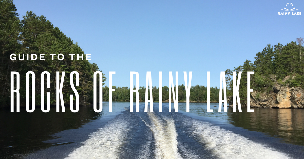 guide to rainy lake rocks