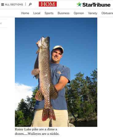 Rainy Lake Fishing: Star Tribune - Minnesota Vacations  Family Fun in the  Rainy Lake International Falls Area