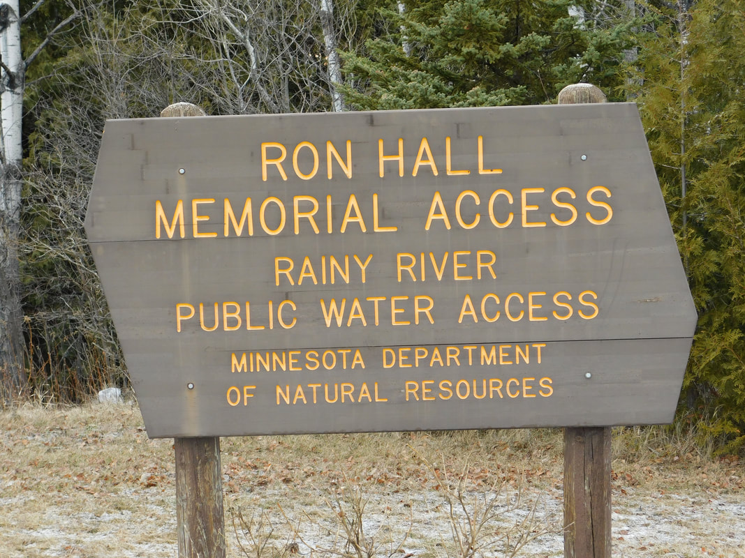 Ron Hall Memorial Access Rainy River Public Water Access