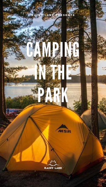 camping in voyageurs national park