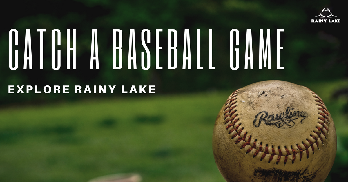 baseball around rainy lake